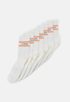 Only & Sons Onsrody Weekend Tennis Sock 7 Pack - Calcetines - Antique White