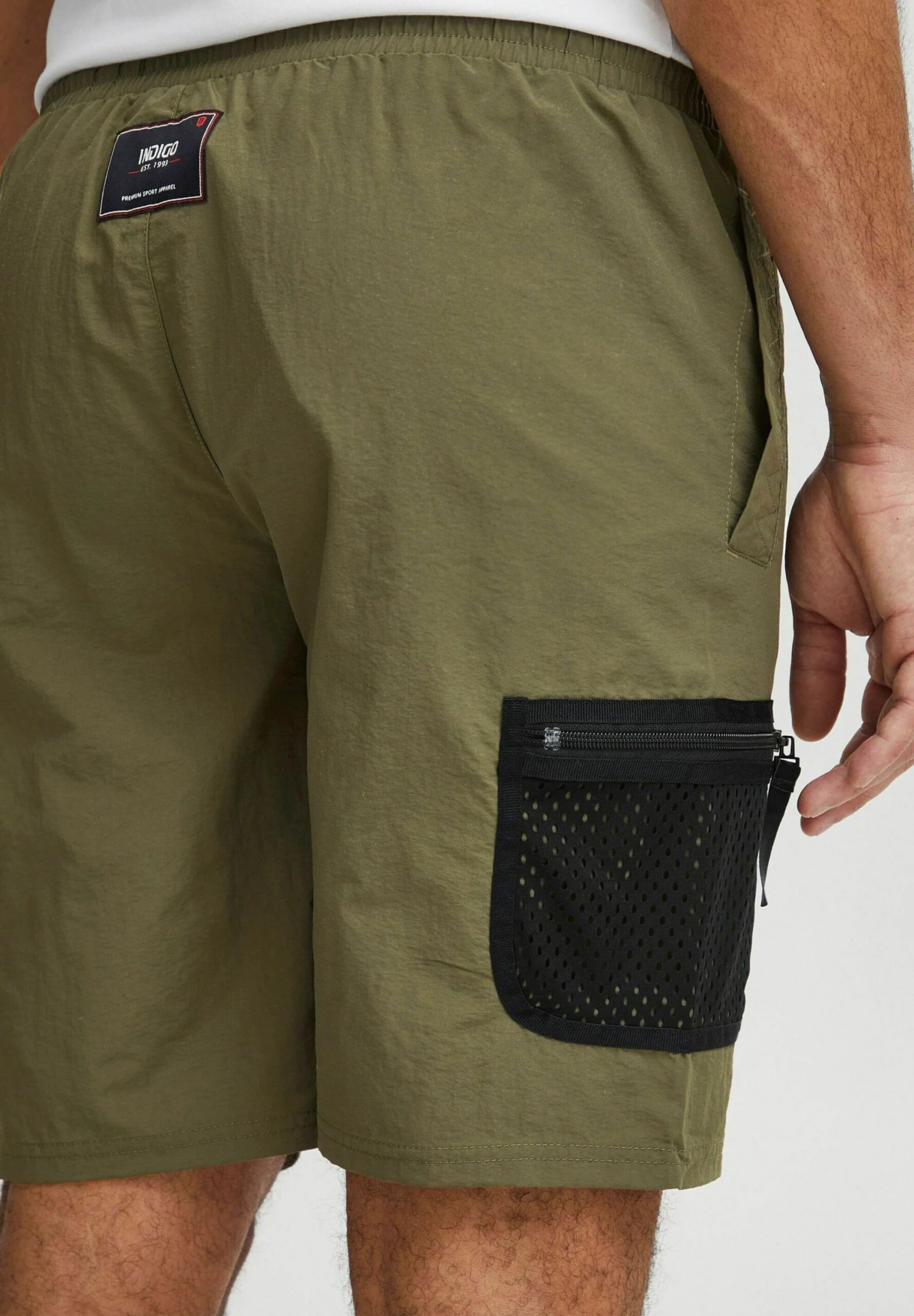 Indicode Jeans Idpeter - Shorts - Army 5 Indicode Jeans Idpeter - Shorts - Army - Imagen 5