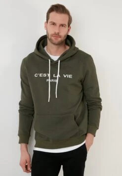 Jersey Con Capucha - Khaki