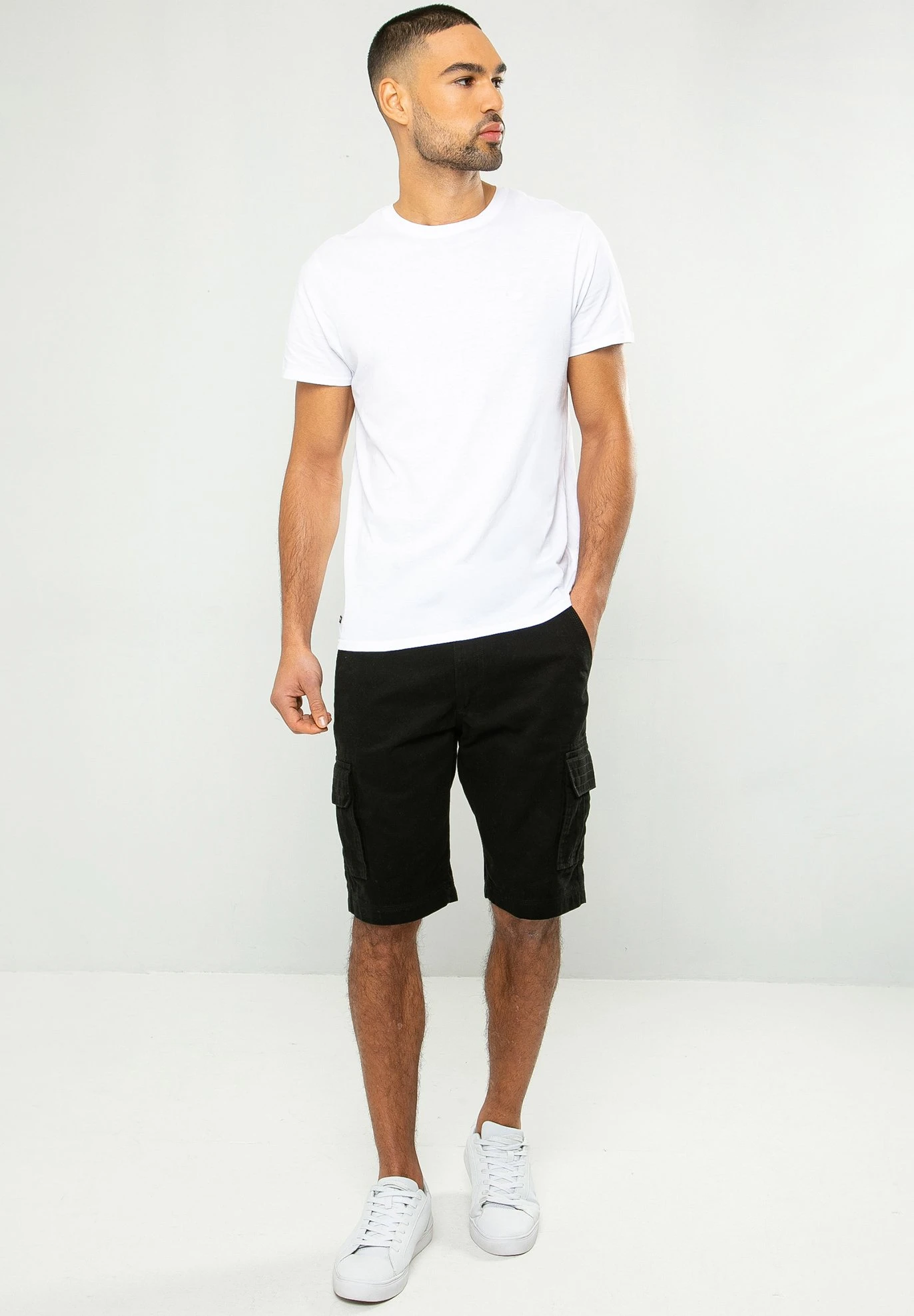 Threadbare Bute - Shorts - Black 2 Threadbare Bute - Shorts - Black - Imagen 2