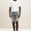TOM TAILOR Denim Regular Fit Mit Leichter - Shorts Vaqueros - Grey Denim