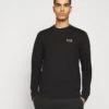 EA7 Emporio Armani Sudadera - Black / Gold