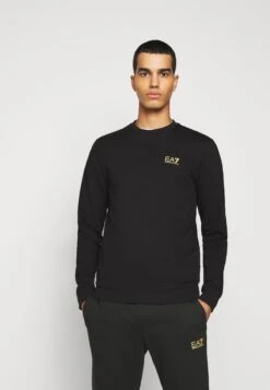 EA7 Emporio Armani Sudadera - Black / Gold