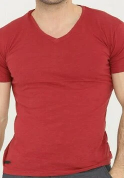 Camiseta Básica - Bordeaux