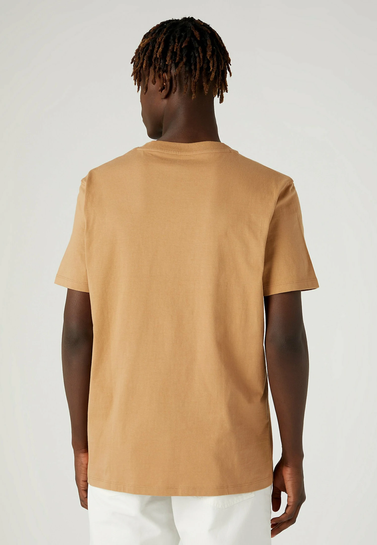 Wrangler Logo Tee - Camiseta Básica - Burro Brown 3 Wrangler Logo Tee - Camiseta Básica - Burro Brown - Imagen 3