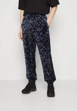 Sean John Script Logo Floral Camouflage Trackpant - Pantalones Deportivos - Blue