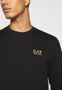 EA7 Emporio Armani Sudadera - Black / Gold -Jack & Jones Ventas d1d28b26ab844908926a360954876d5c
