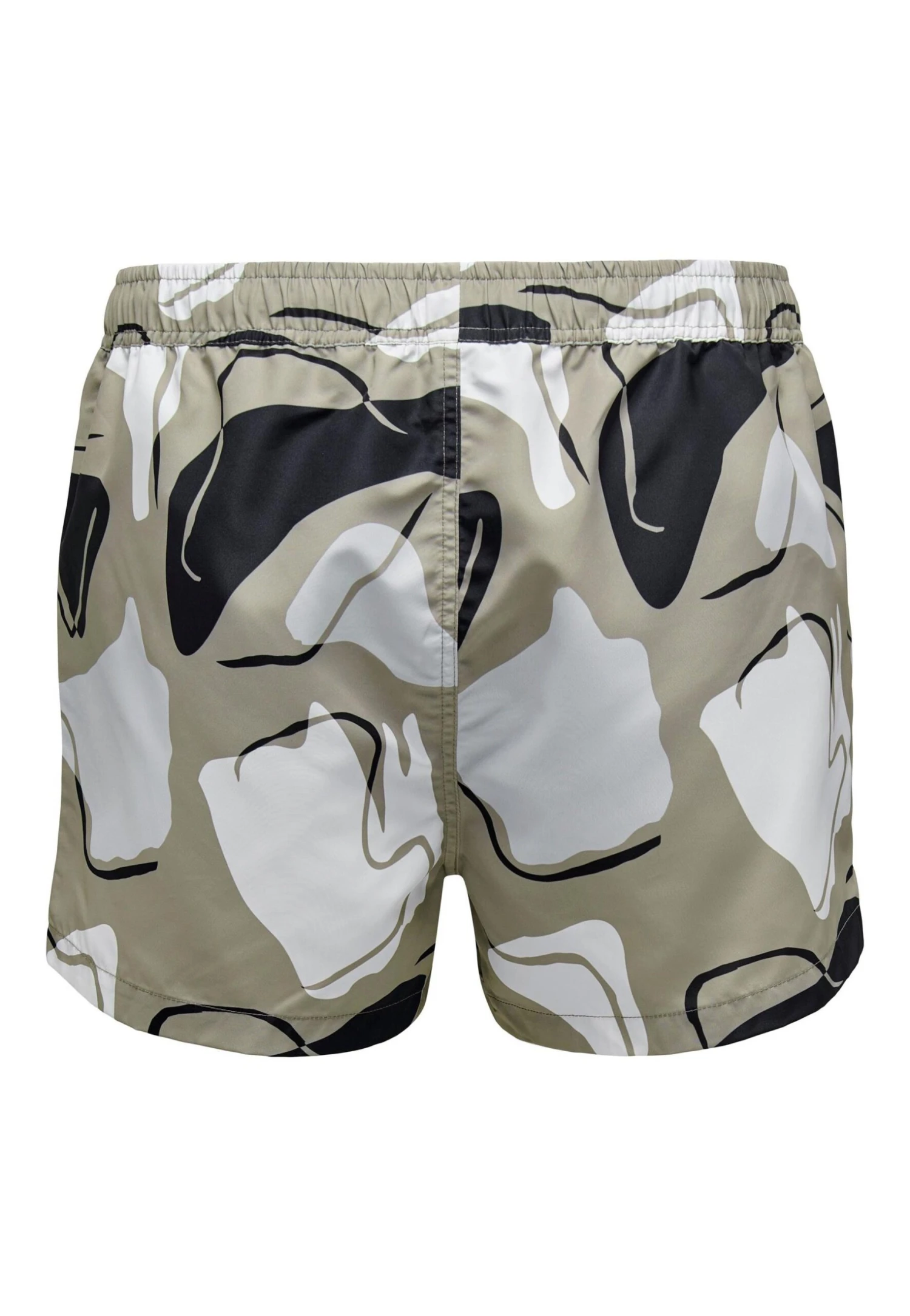 Only & Sons Todd Mit Elastischem Bund Und S - Bañador - Grau 5 Only & Sons Todd Mit Elastischem Bund Und S - Bañador - Grau - Imagen 5