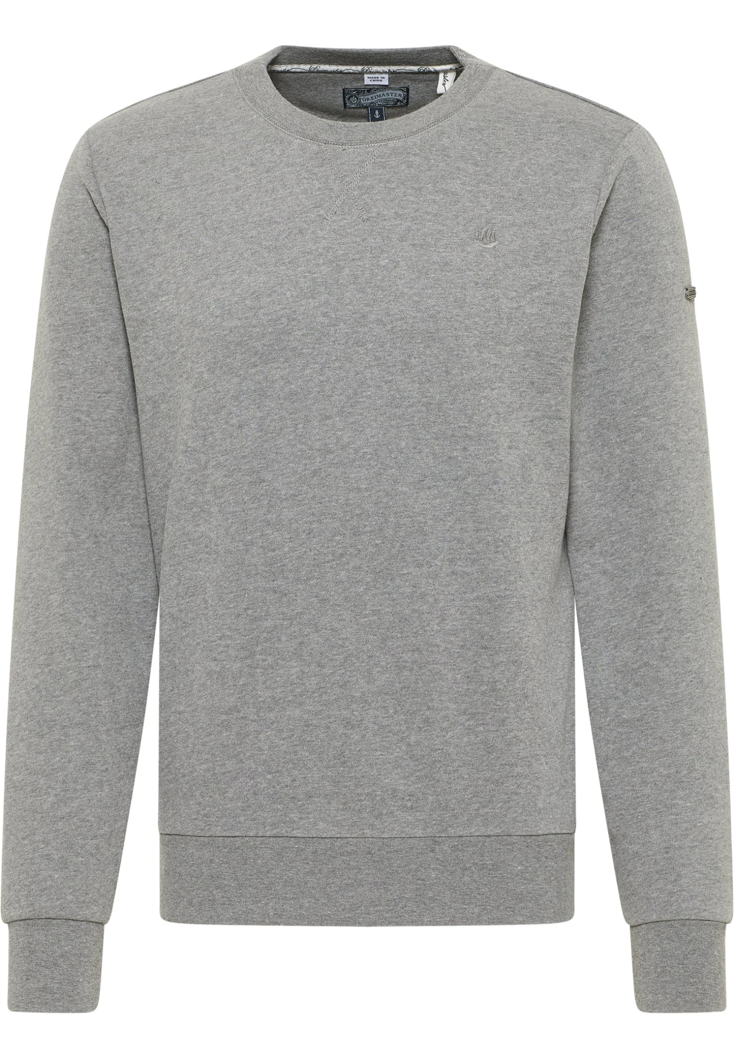 Dreimaster OversizeMit Rundhals Takelage - Sudadera - Grau Melange 5 Dreimaster OversizeMit Rundhals Takelage - Sudadera - Grau Melange - Imagen 5