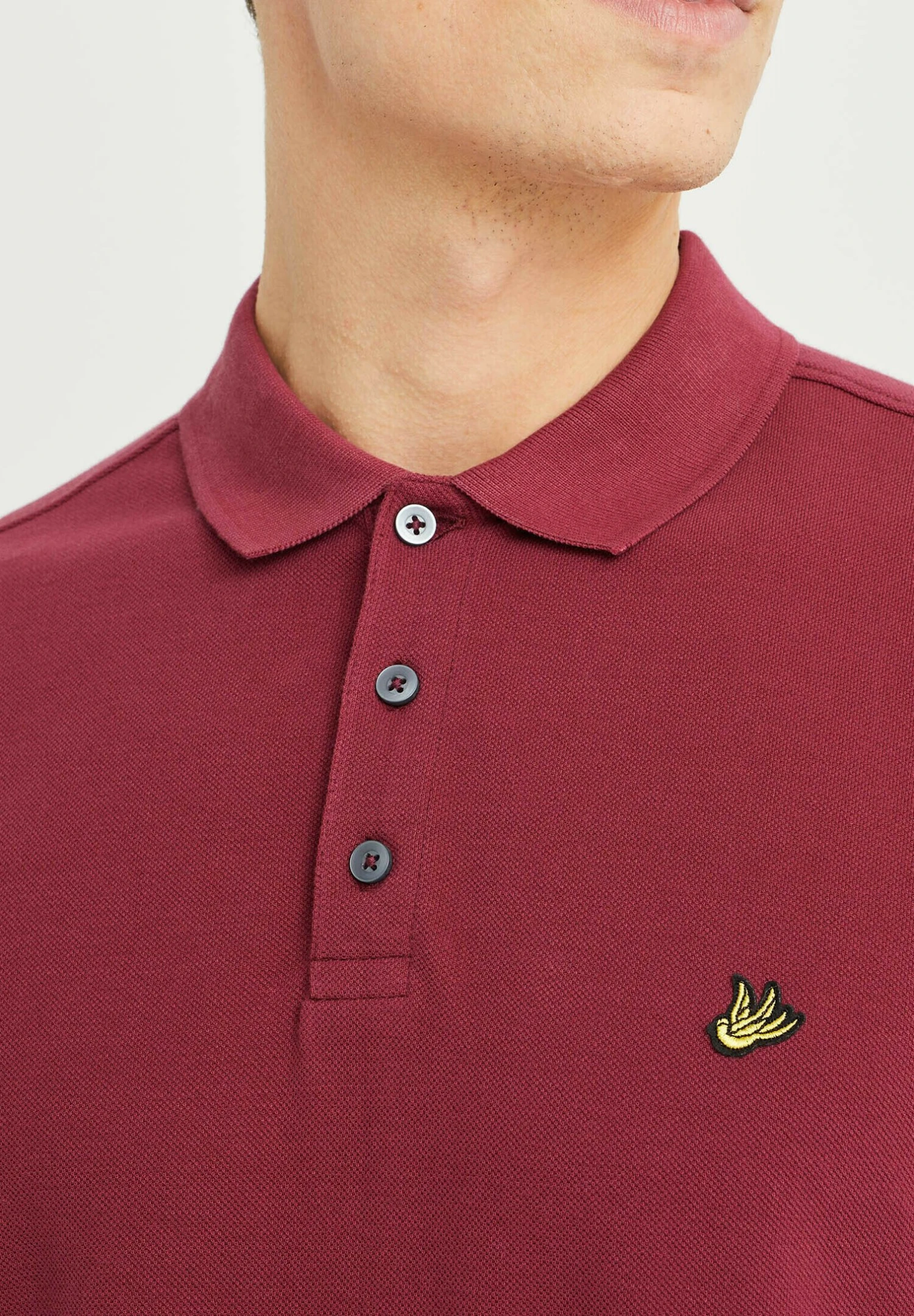 WE FASHION With Structure - Polo - Red 4 WE FASHION With Structure - Polo - Red - Imagen 4