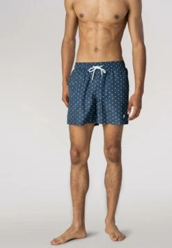 MEY Dots - Bañador - Yacht Blue