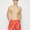 Neil Barrett Long Crazy Bolts - Bañador - Red