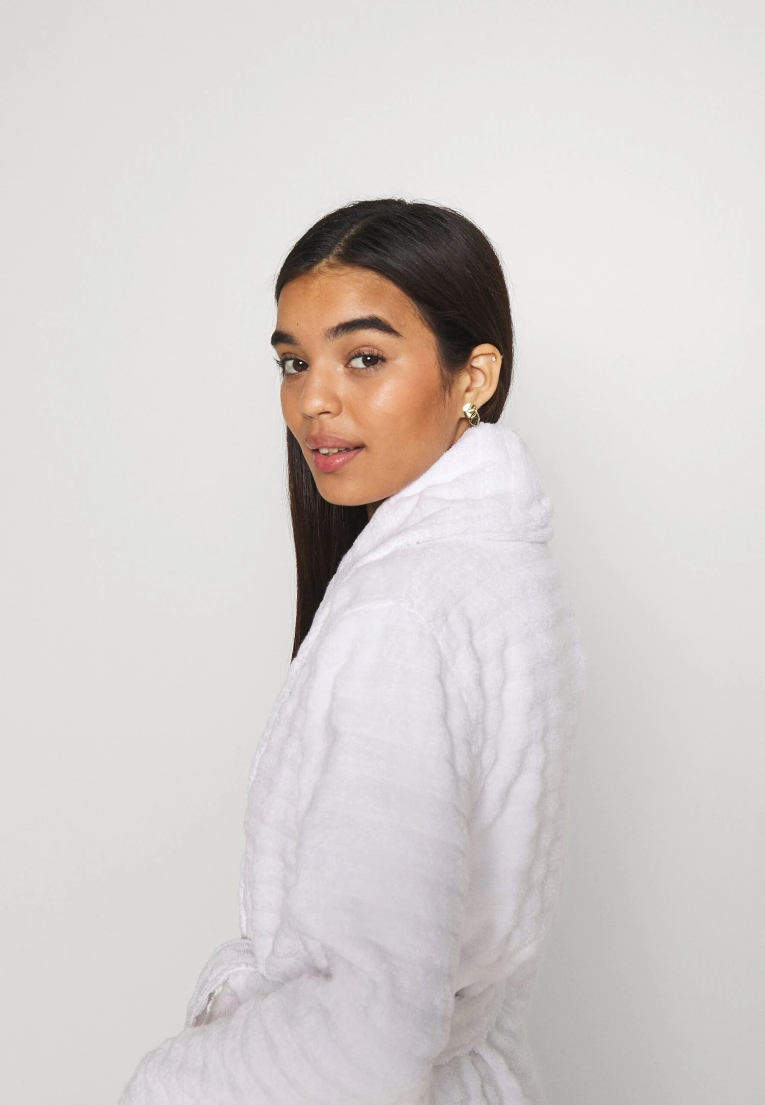 Vossen Coco Unisex - Albornoz - Weiß 4 Vossen Coco Unisex - Albornoz - Weiß - Imagen 4