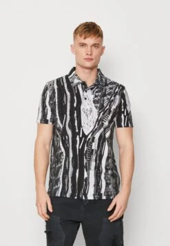 CARLO COLUCCI Unisex - Polo - Offwhite/Black/Antracite/Grey