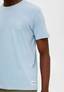 Selected Homme Besticktes - Camiseta Estampada - Cashmere Blue -Jack & Jones Ventas dcee9c5542a64d7c906bf6122f7939cc