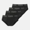 Puma Basic Brief 4 Pack - Braguitas - Black