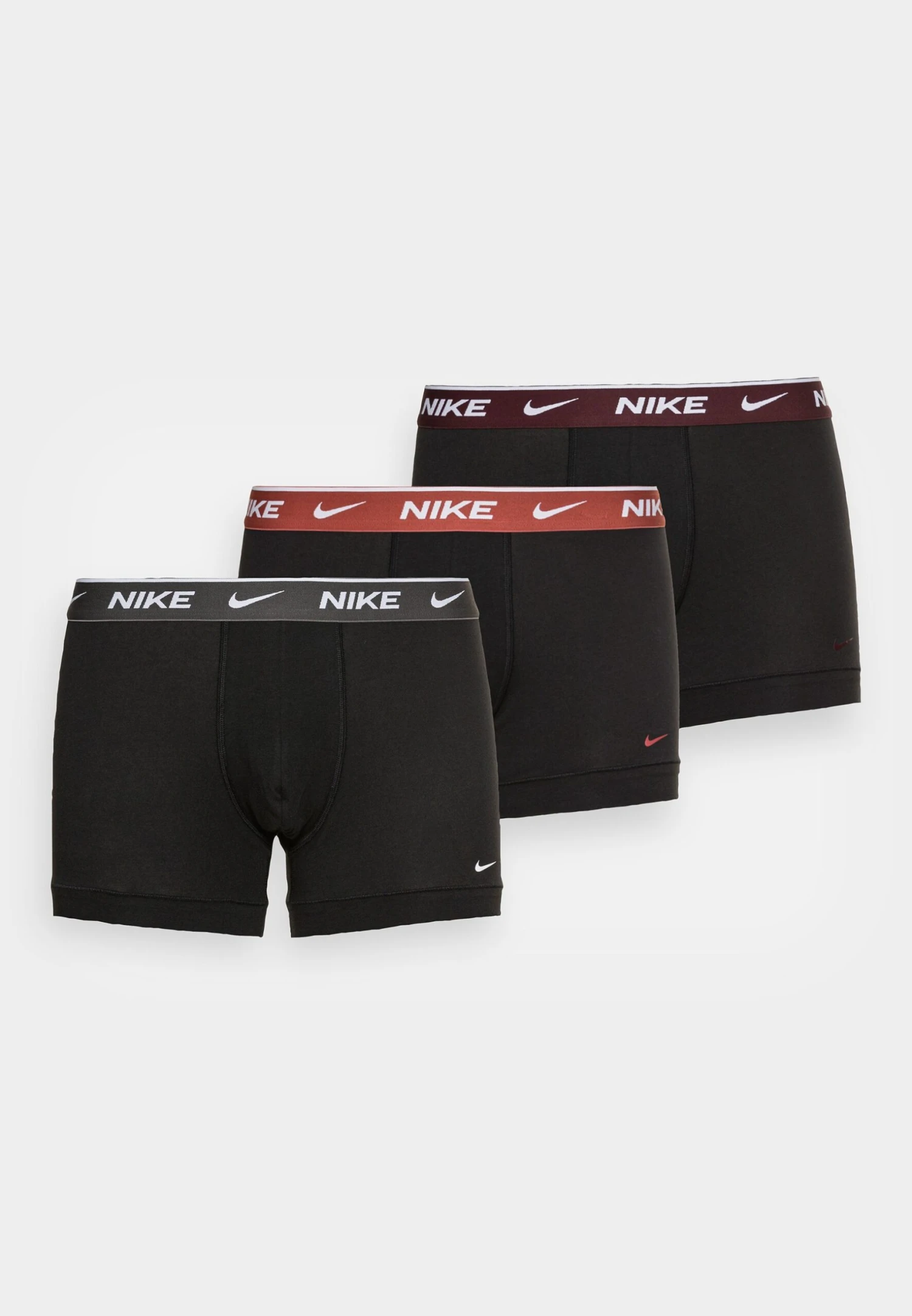 Trunk 3 Pack - Culotte - Black/Rust/Charcoal Heather/Burgundy 1 Trunk 3 Pack - Culotte - Black/Rust/Charcoal Heather/Burgundy