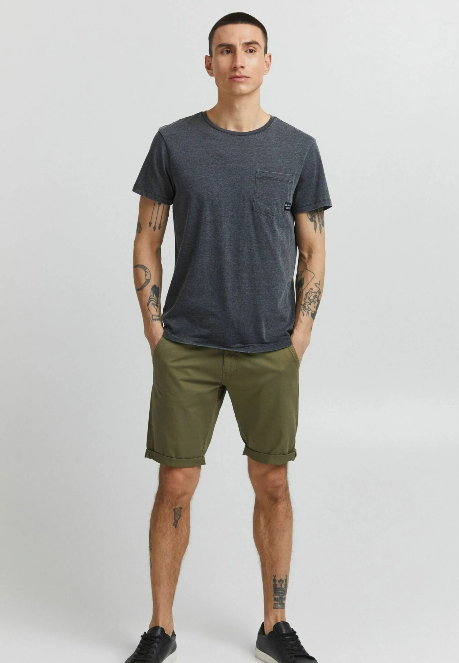 Blend Shorts Bruno - Shorts - Martini Olive 2 Blend Shorts Bruno - Shorts - Martini Olive - Imagen 2