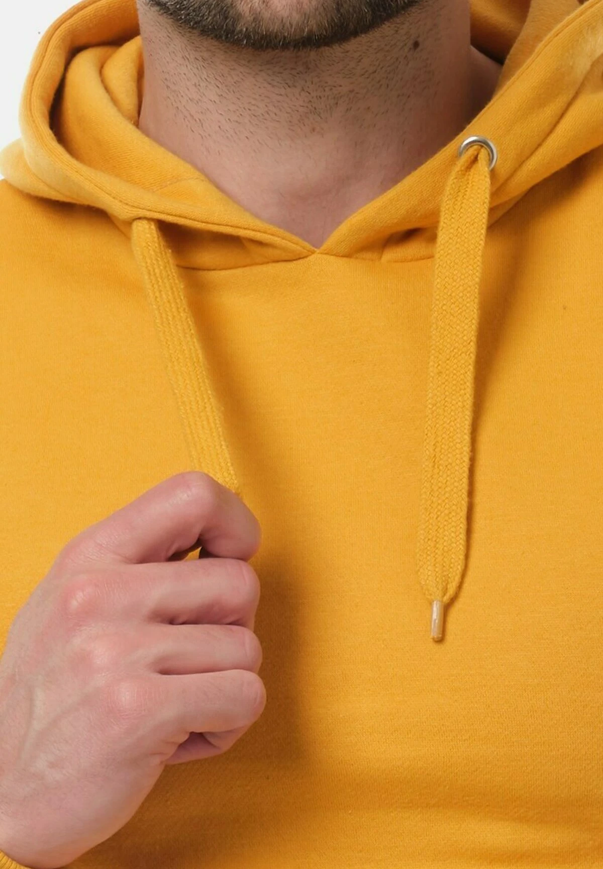 Jersey Con Capucha - Jaune Moutarde 4 Jersey Con Capucha - Jaune Moutarde - Imagen 4