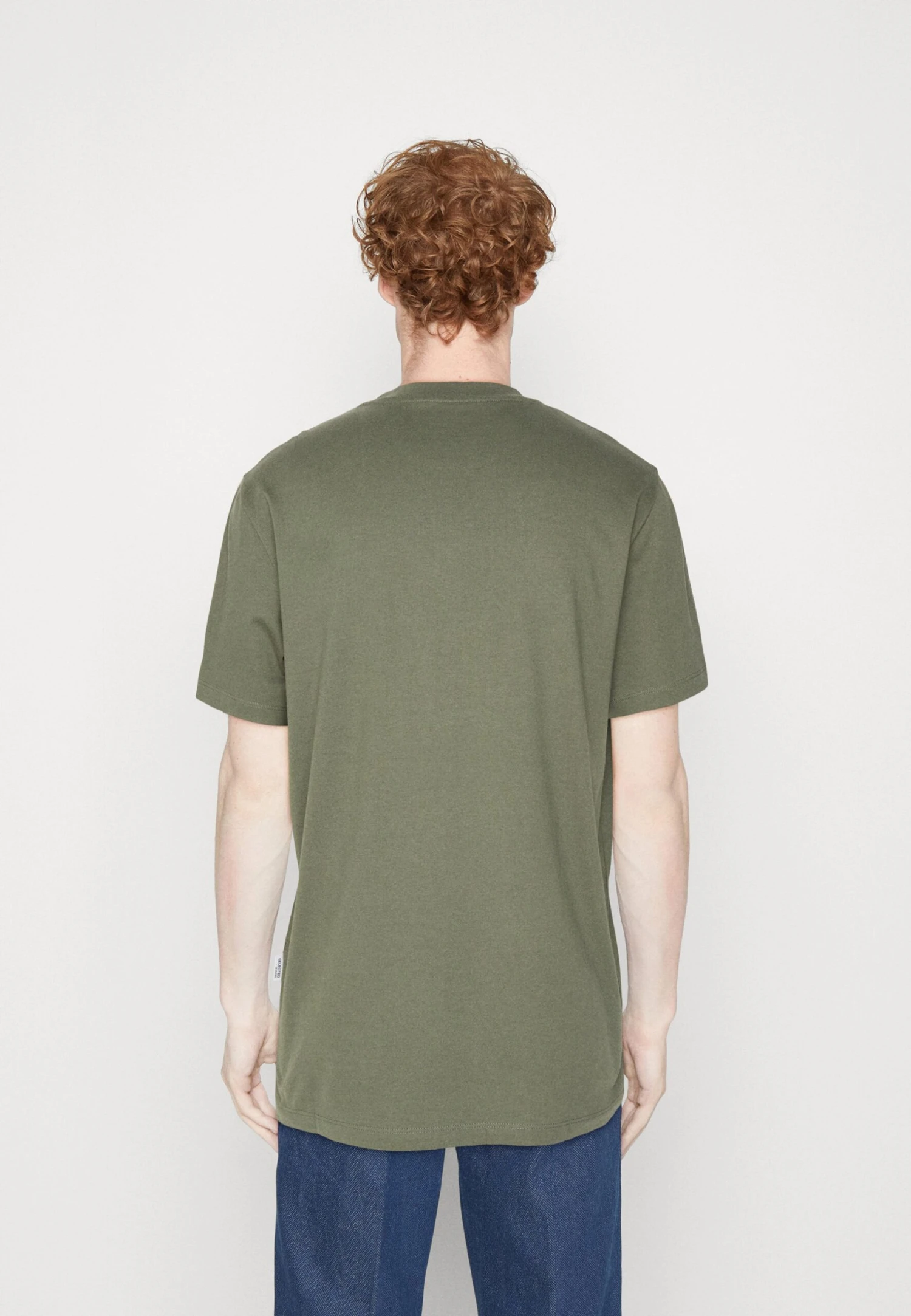 Selected Homme Slhrick O-Neck Tee - Camiseta Básica - Agave Green 3 Selected Homme Slhrick O-Neck Tee - Camiseta Básica - Agave Green - Imagen 3