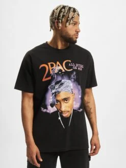 Tupac All Eyez On Me Anniversa - Camiseta Estampada - Black