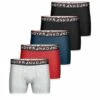 5-P St Paul- Culotte - Black Black Navy Grey Melange Red