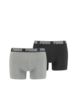 Puma Basic 2 Pack - Culotte - Grey Black