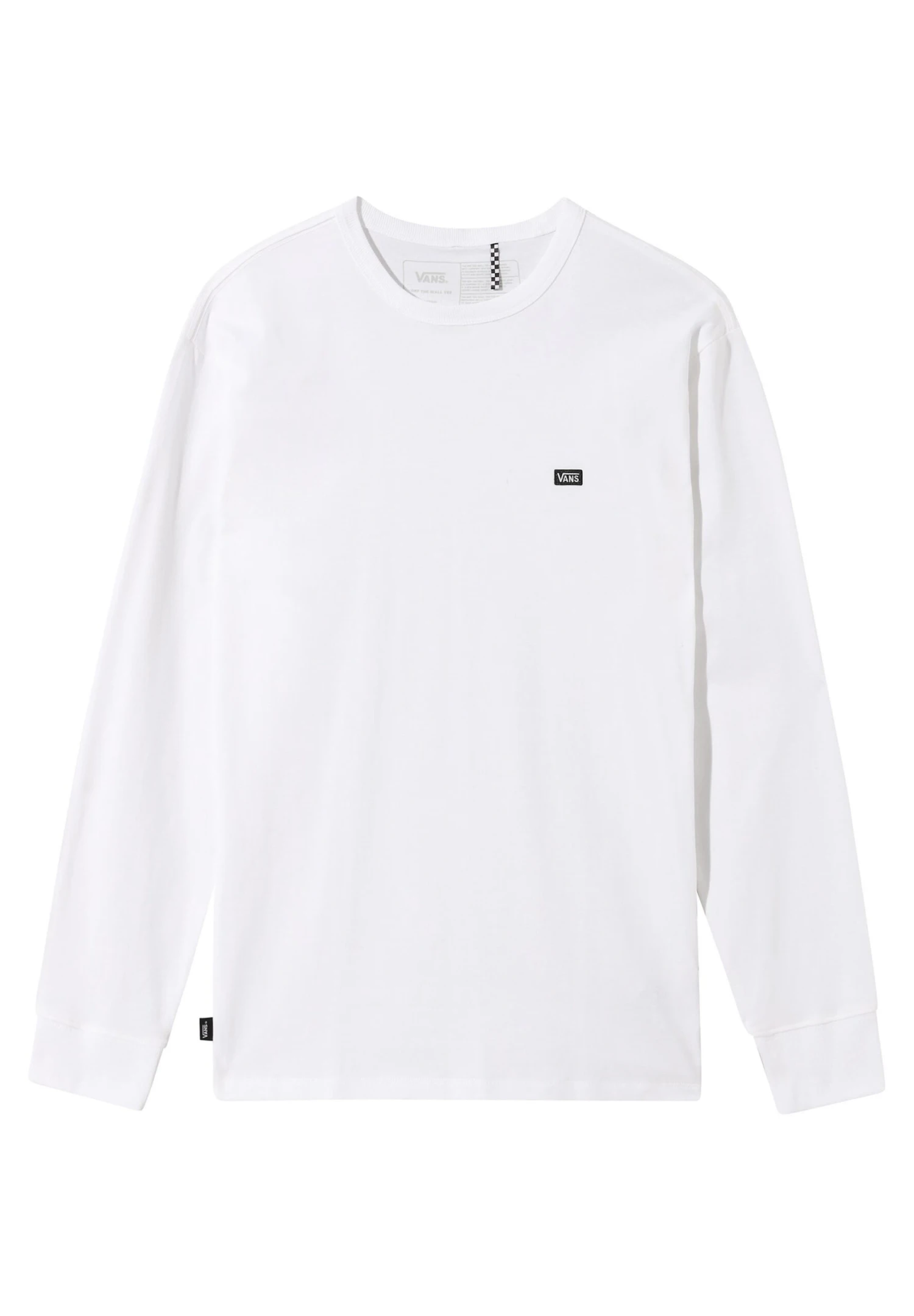 Vans Mn Off The Wall Classic - Camiseta De Manga Larga - White 2 Vans Mn Off The Wall Classic - Camiseta De Manga Larga - White - Imagen 2