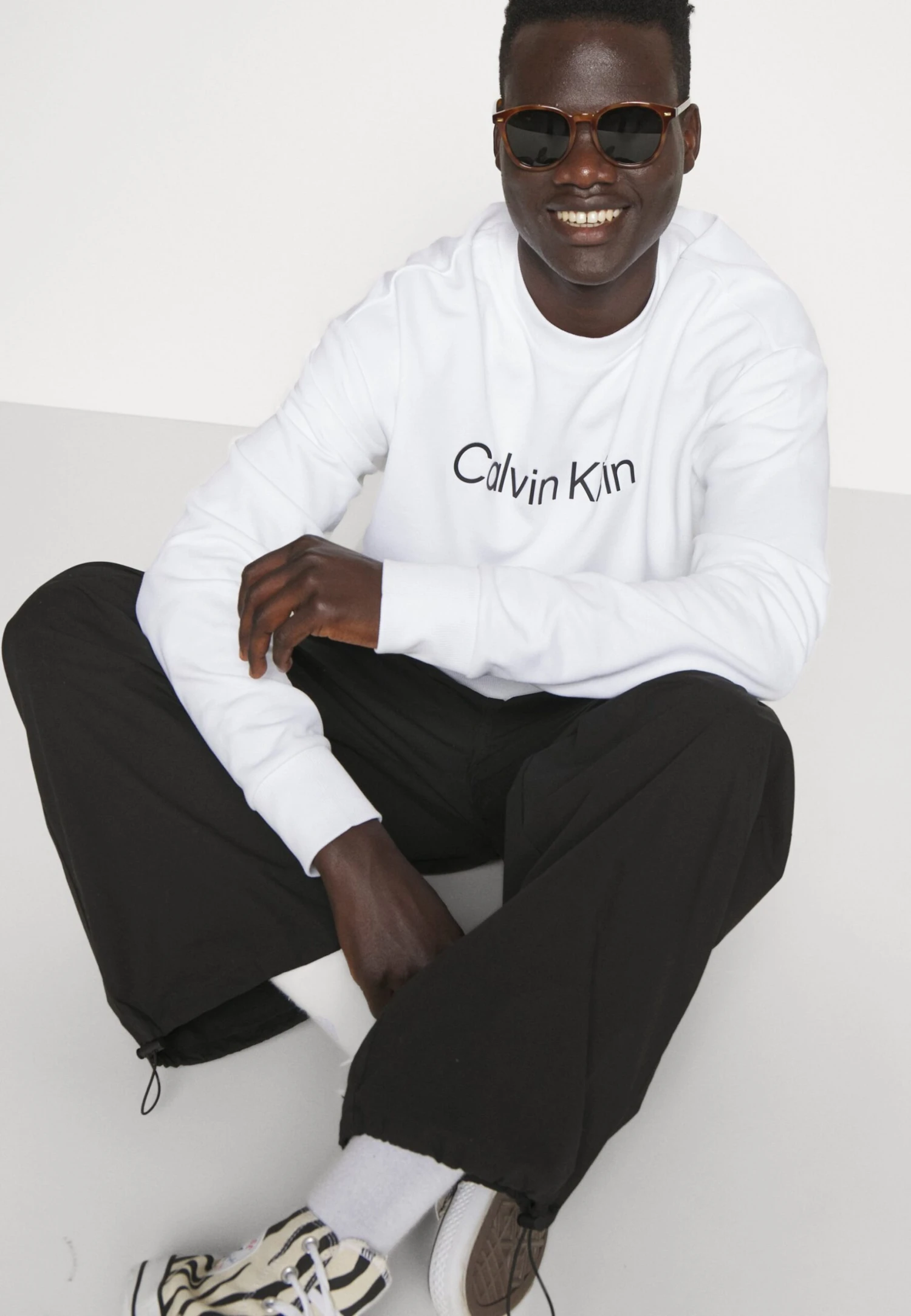 Calvin Klein Hero- Sudadera - Bright White 5 Calvin Klein Hero- Sudadera - Bright White - Imagen 5