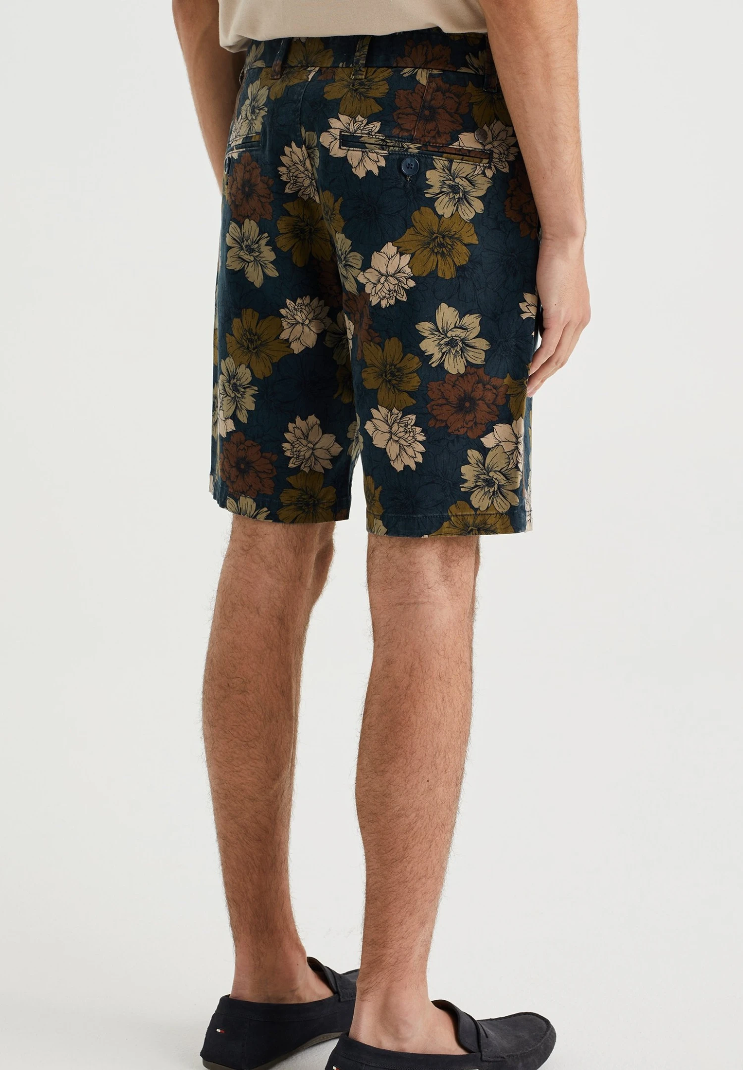 WE FASHION Regular Fit Met Dessin - Shorts - Blue 3 WE FASHION Regular Fit Met Dessin - Shorts - Blue - Imagen 3