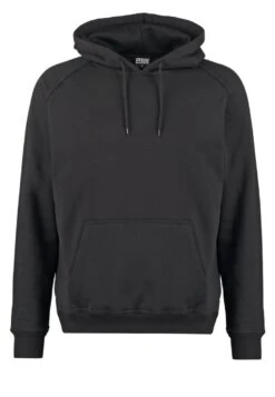 URBAN CLASSICS Blank Hoody - Jersey Con Capucha - Black -Jack & Jones Ventas eb2e09652f5f4d2cba46be754801124c