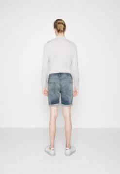 Jack & Jones Jjirick Jjicon Elast - Shorts Vaqueros - Blue Denim -Jack & Jones Ventas eca45a6805cf475f8218488955ca7553