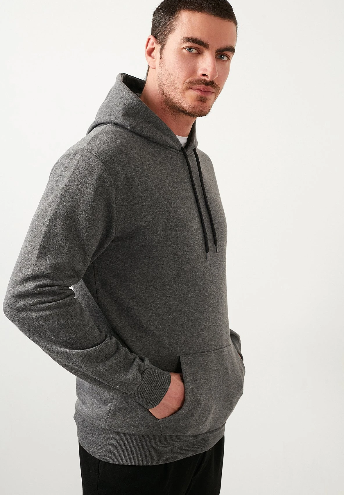 Jersey Con Capucha - Grey 3 Jersey Con Capucha - Grey - Imagen 3