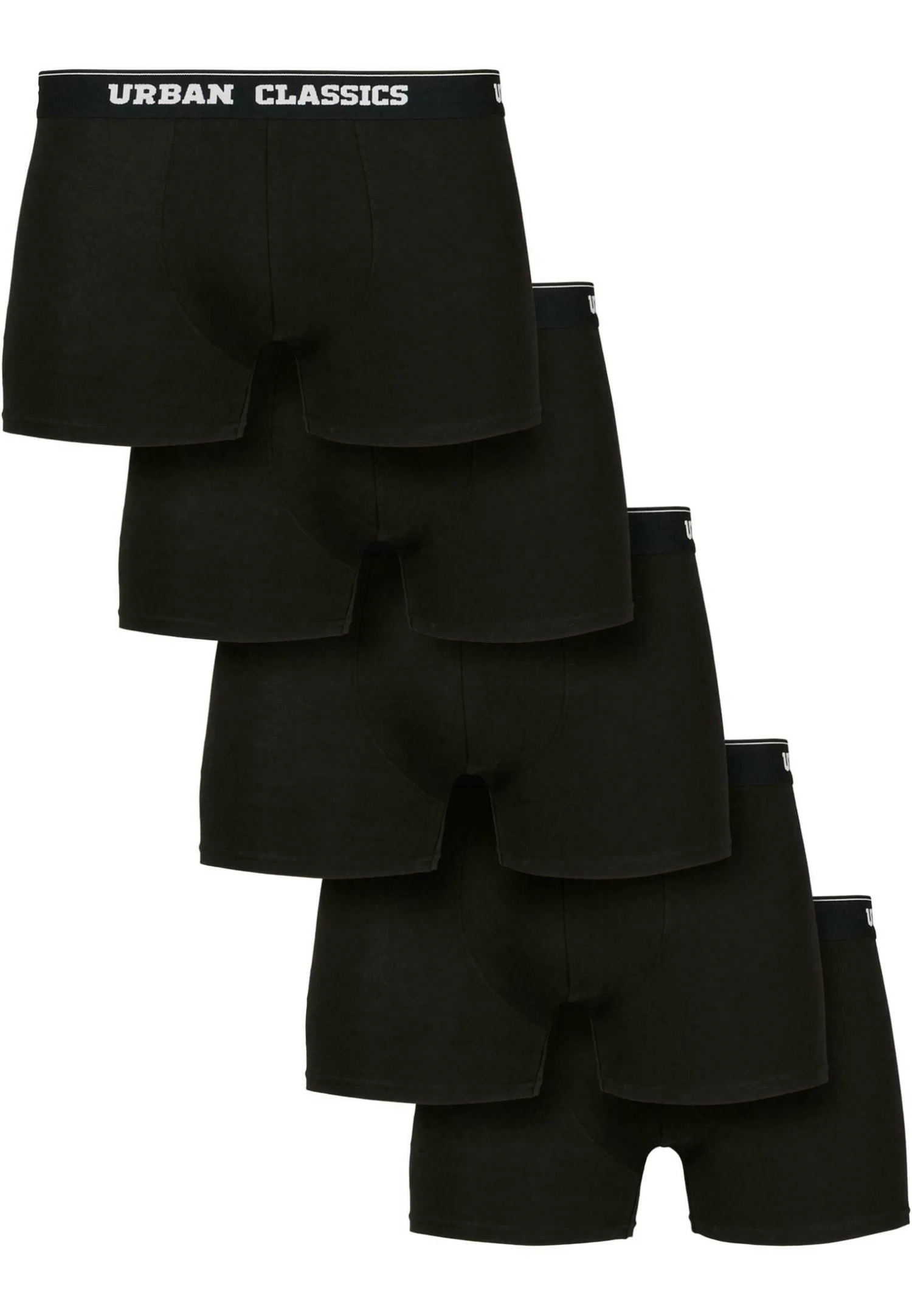 URBAN CLASSICS 5 Pack - Culotte - Blk Blk Blk Blk Blk 1 URBAN CLASSICS 5 Pack - Culotte - Blk Blk Blk Blk Blk