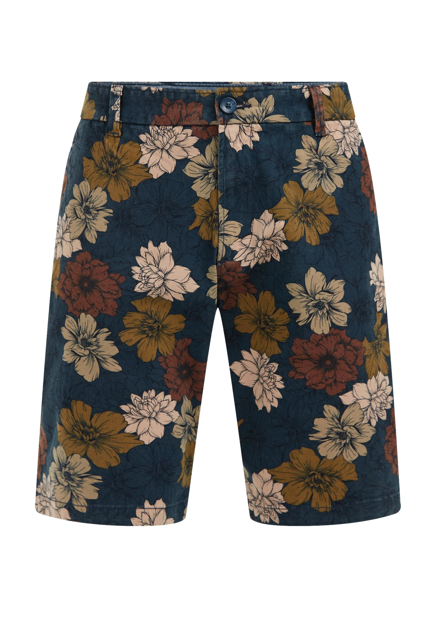 WE FASHION Regular Fit Met Dessin - Shorts - Blue 5 WE FASHION Regular Fit Met Dessin - Shorts - Blue - Imagen 5