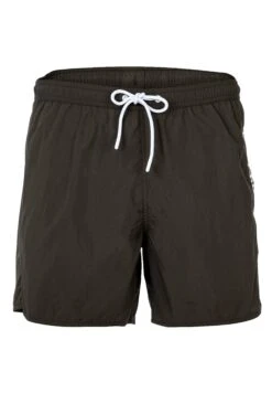 Emporio Armani Embroidery Logo - Bañador - Dunkelgrau-Braun