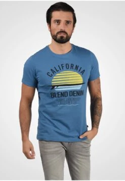 Blend Califo - Camiseta Estampada - Federal Blue