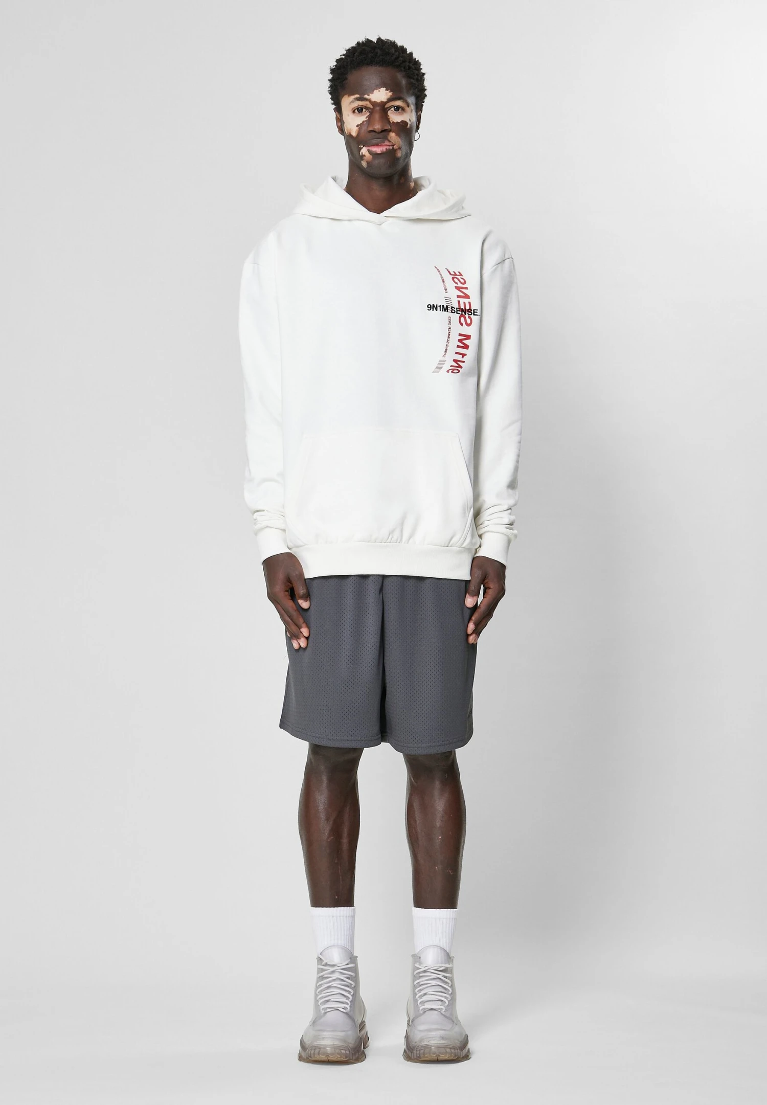 Sense Berlin - Jersey Con Capucha - Offwhite 1 Sense Berlin - Jersey Con Capucha - Offwhite