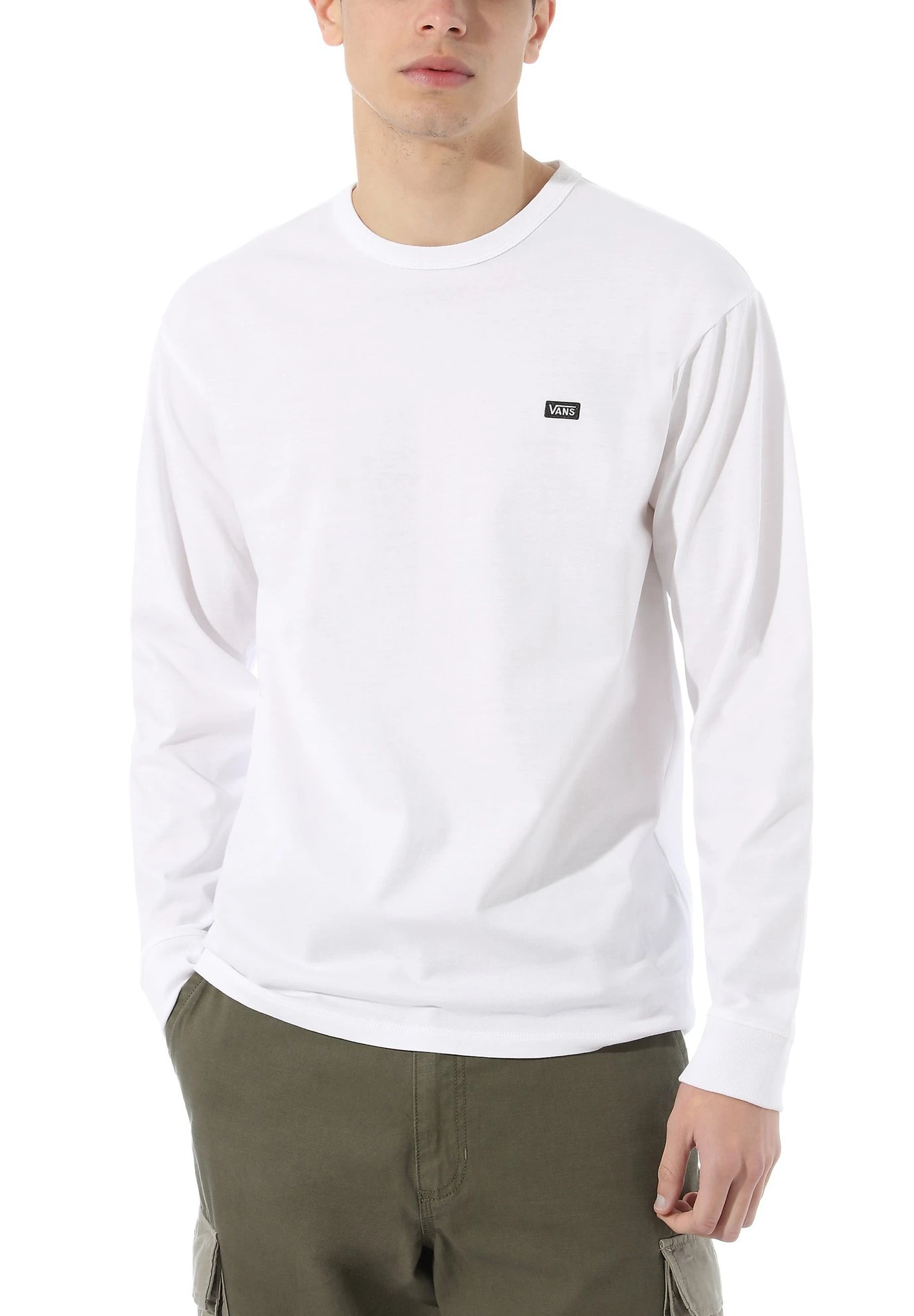 Vans Mn Off The Wall Classic - Camiseta De Manga Larga - White 1 Vans Mn Off The Wall Classic - Camiseta De Manga Larga - White